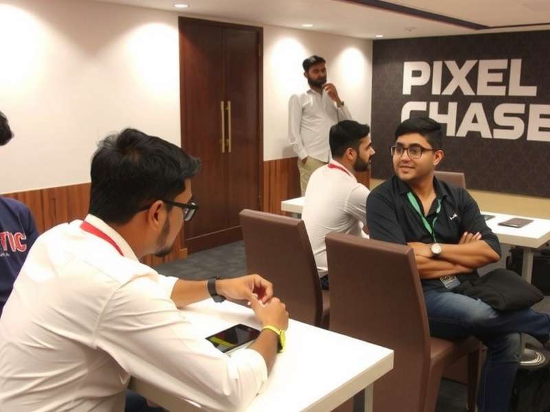 Community Gathering in Game Bangalore Pixel Chase Community Event